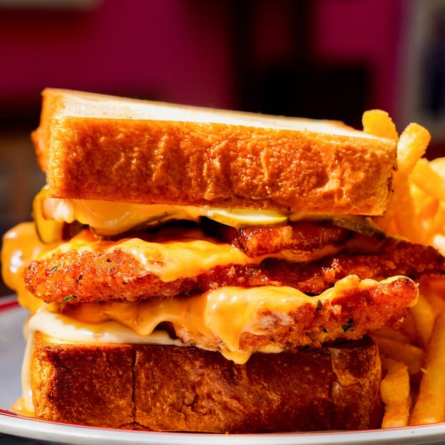 Hot Honey Chicken Melt.