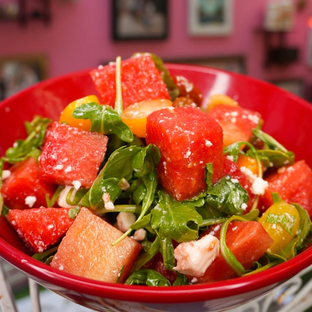 Watermelon Salad.