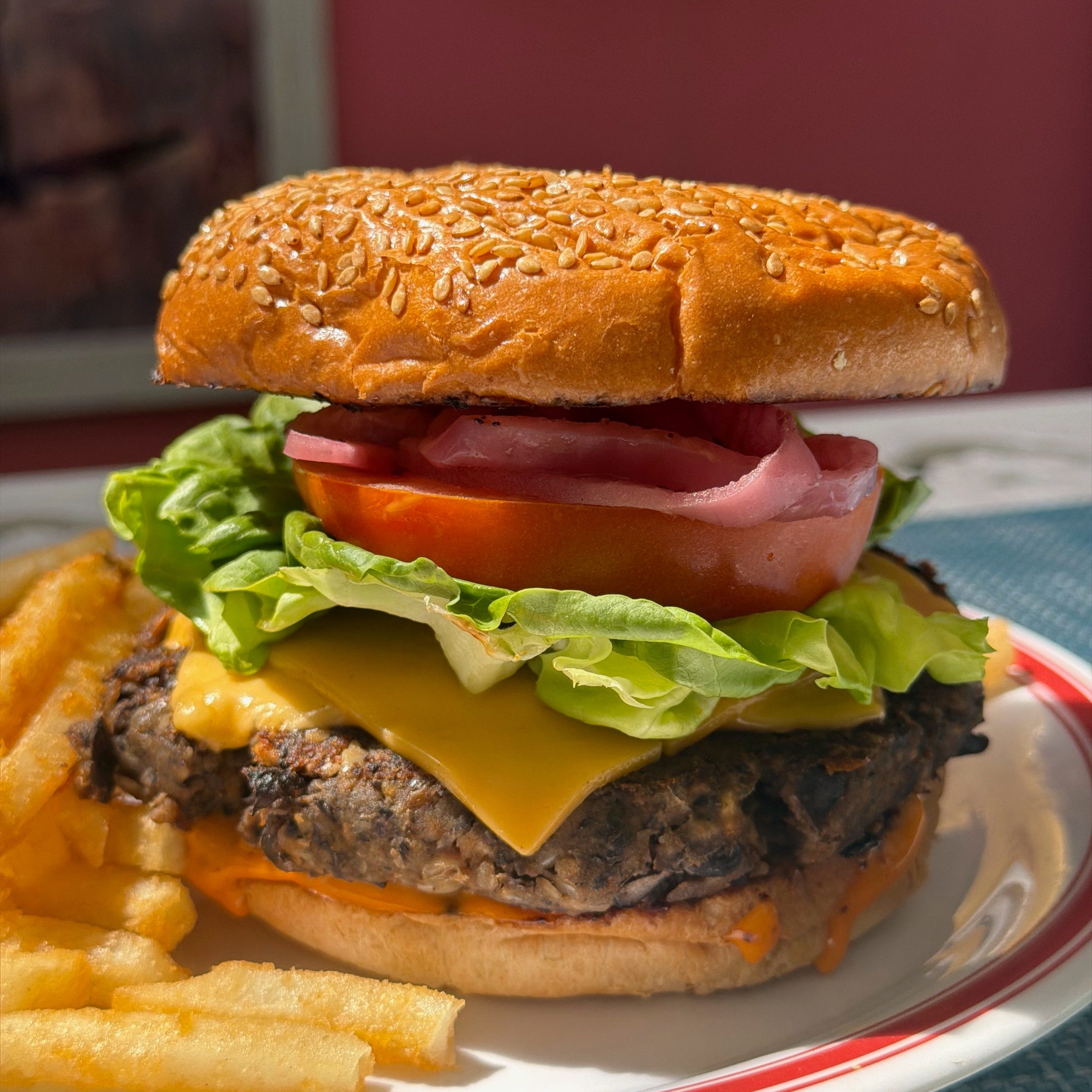 Veggie Burger.
