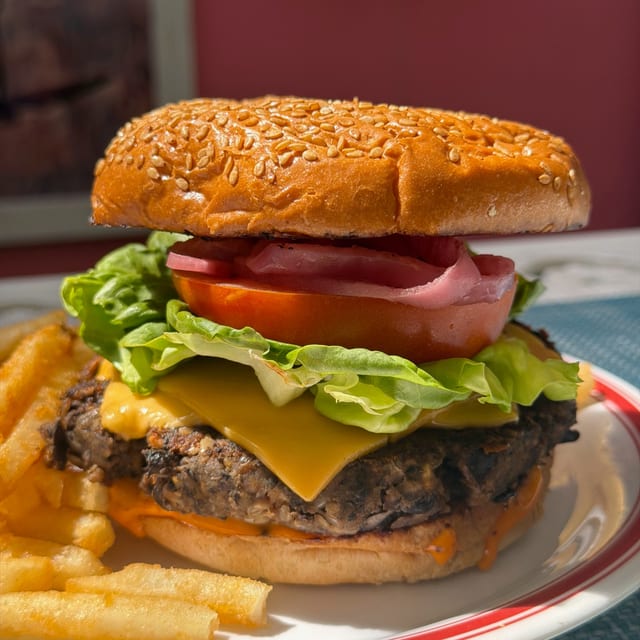 Veggie Burger.