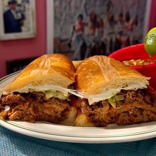 Birria Cheesesteak Sangwich