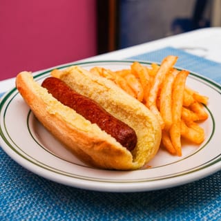 Kid's Applegate Organic Hot Dog & Fries
