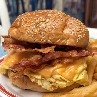 Bacon, Egg & Cheese On A Roll