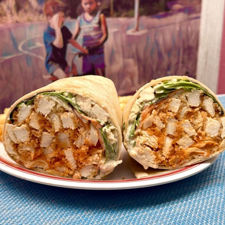 Buffalo Chicken Wrap Delight
